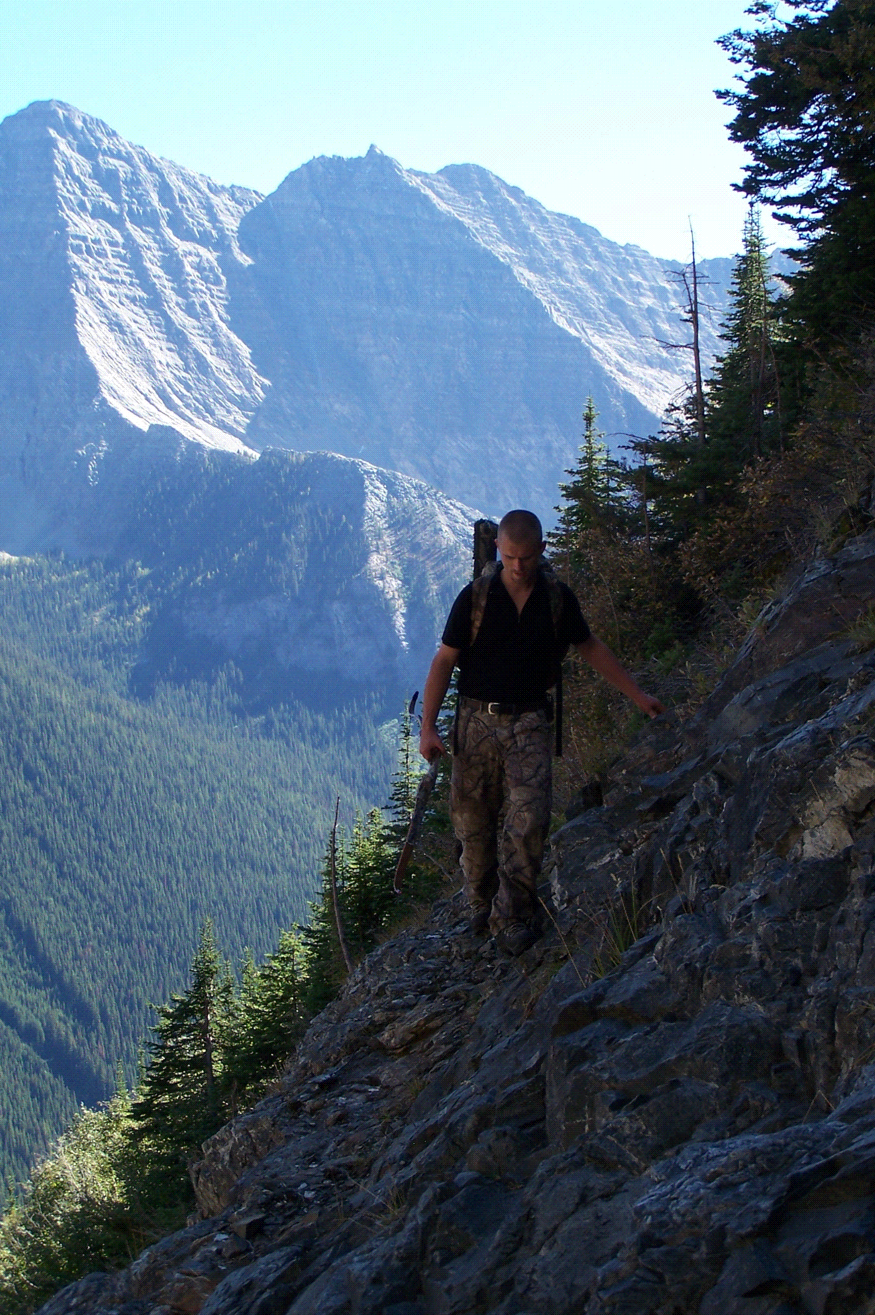 beaverfoot dag 5, klippevandring lille fil